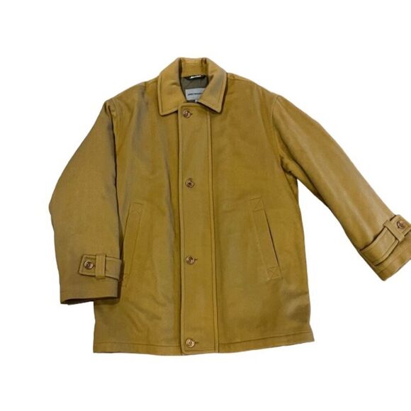 Johnston & Murphy Men's Long Wool Coat - Picture 1 of 15